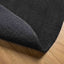 Tæppe HUARTE Sort 140 x 200 cm Polyester