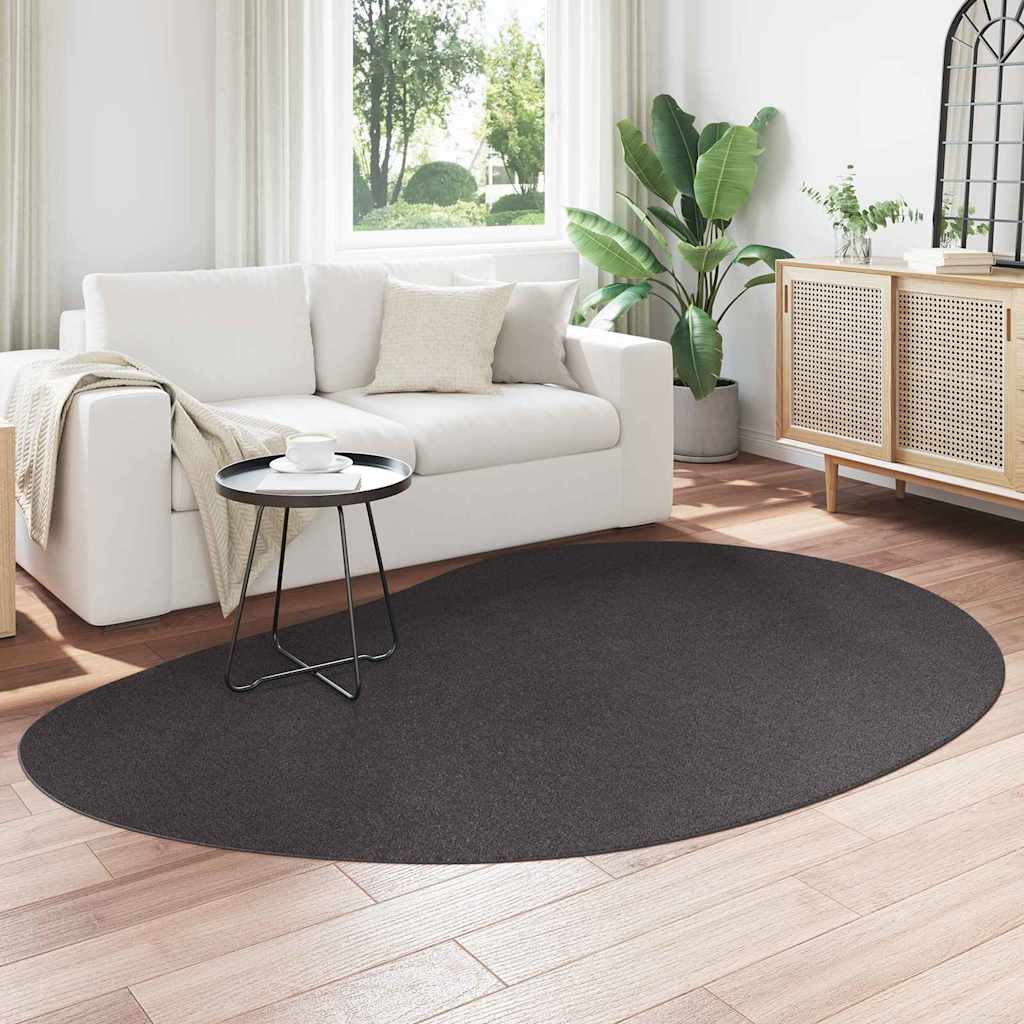 Tæppe HUARTE Antracit 160 x 230 cm Polyester