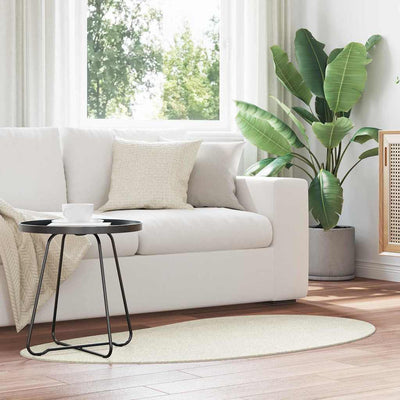 Områdetæpper HUARTE Creme 80 x 150 cm Polyester