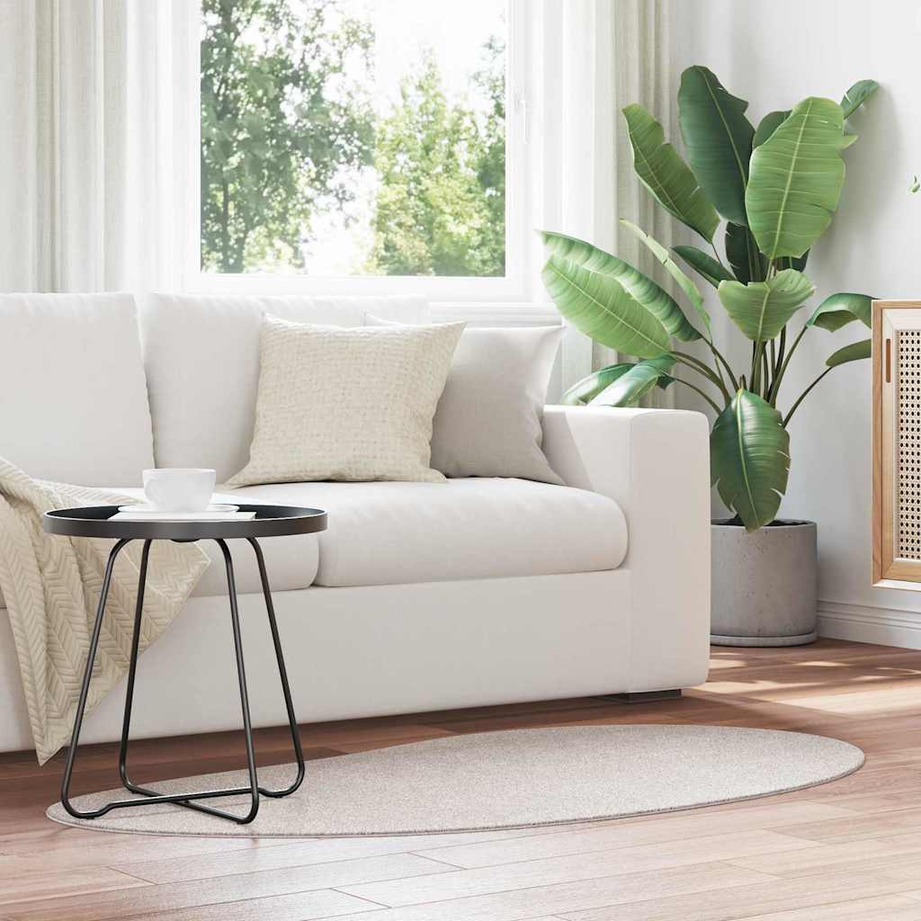 Tæppe HUARTE Sandfarvet 80 x 150 cm Polyester