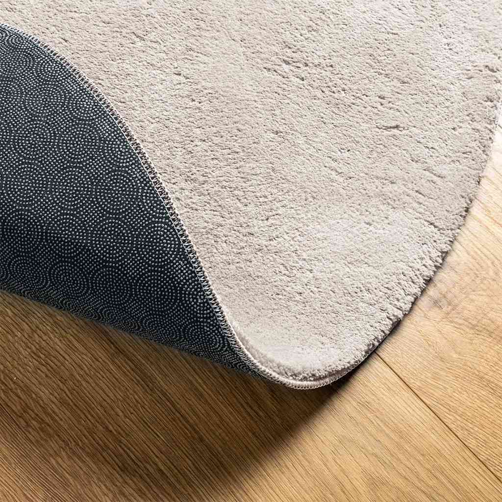 Tæppe HUARTE Sandfarvet 120 x 170 cm Polyester