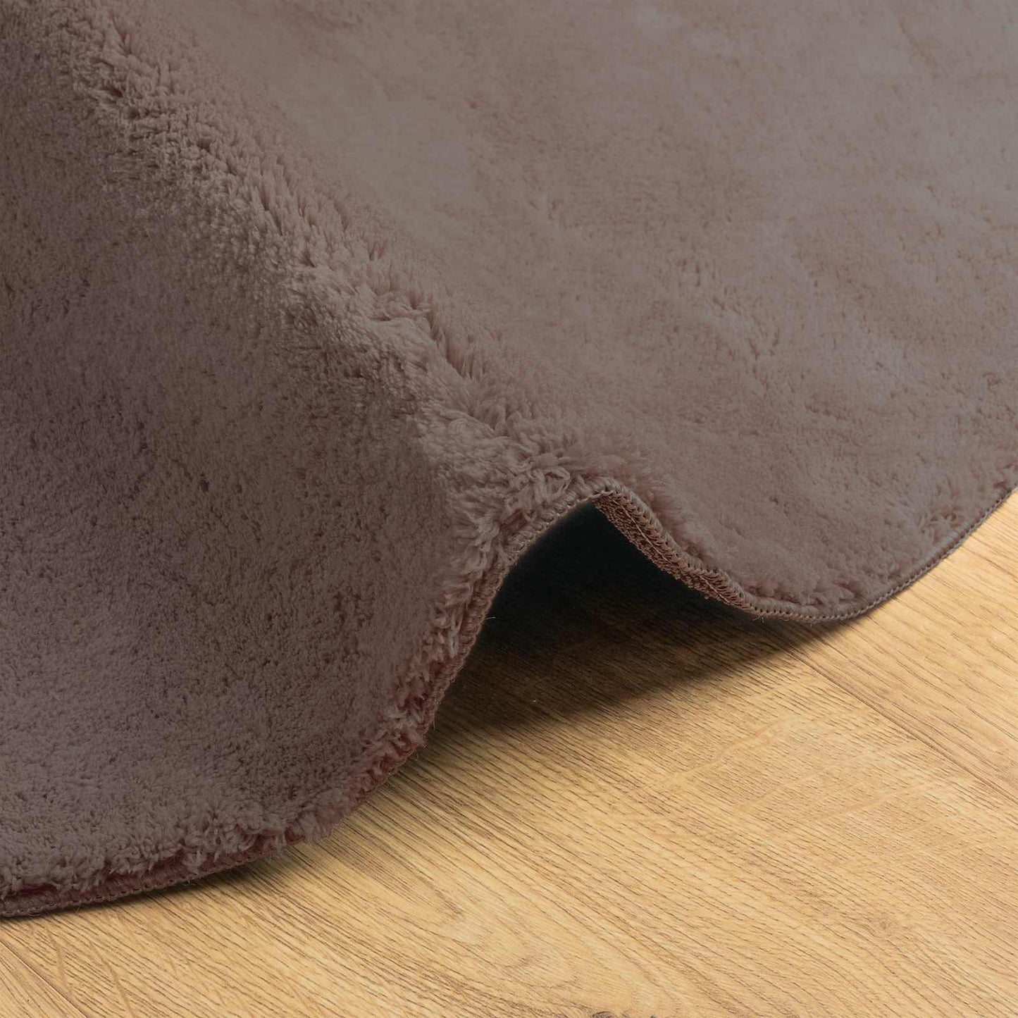 Tæppe HUARTE Sandfarvet 140 x 200 cm Polyester