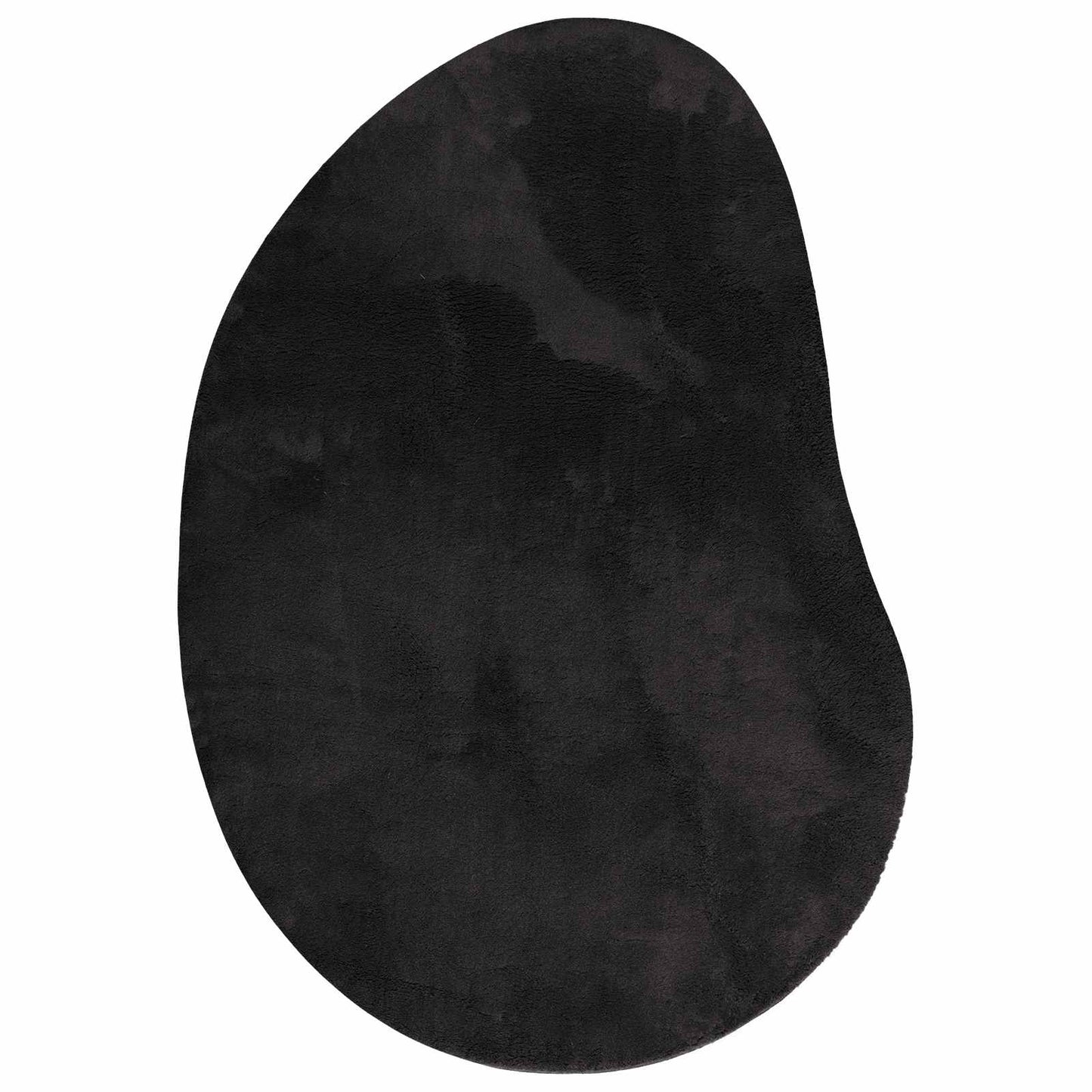 Tæppe HUARTE Sort 120 x 170 cm Polyester
