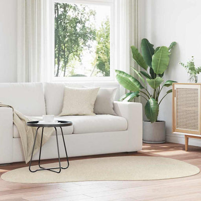 Områdetæpper HUARTE Beige 140 x 200 cm Polyester