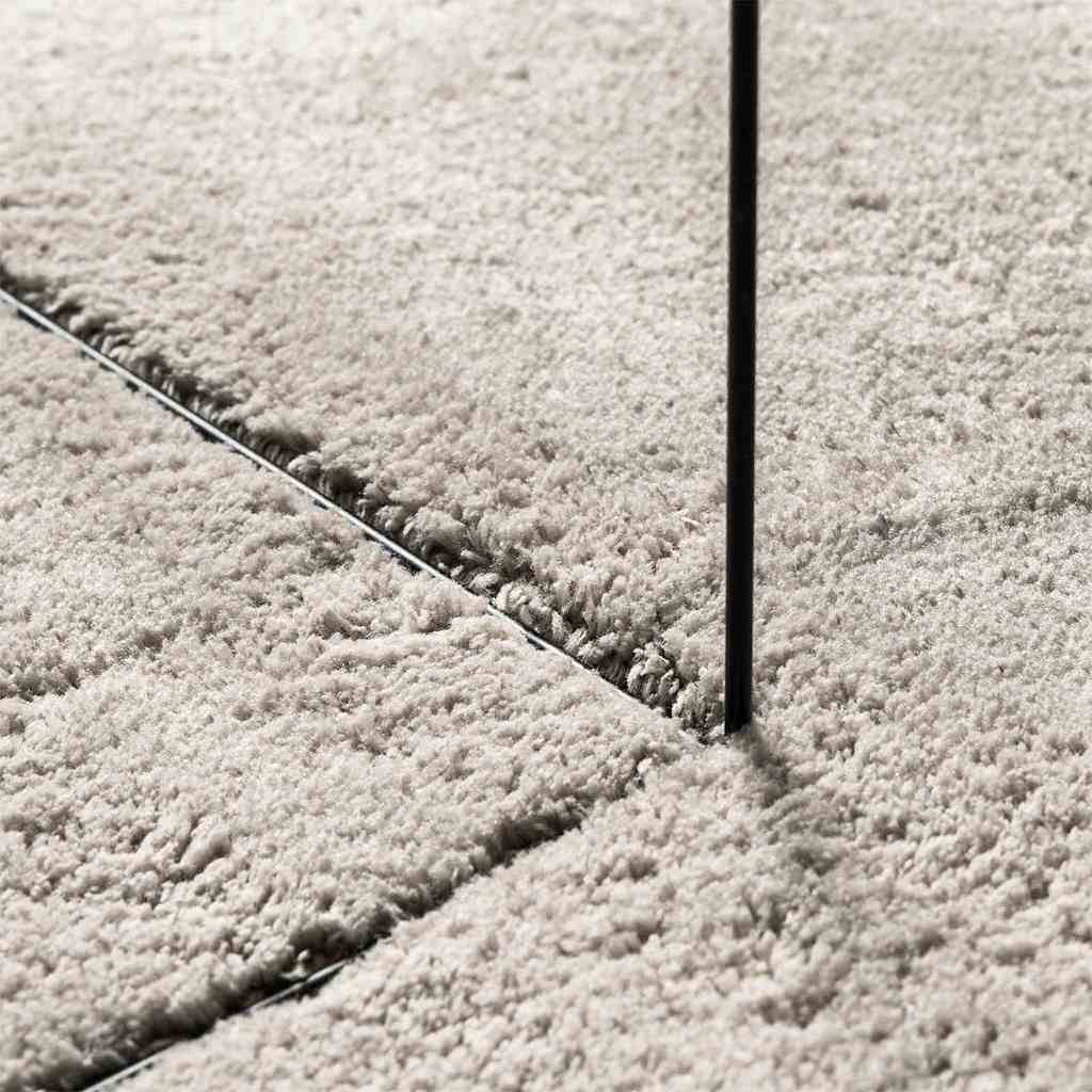 Tæppe HUARTE Sandfarvet 80 x 150 cm Polyester
