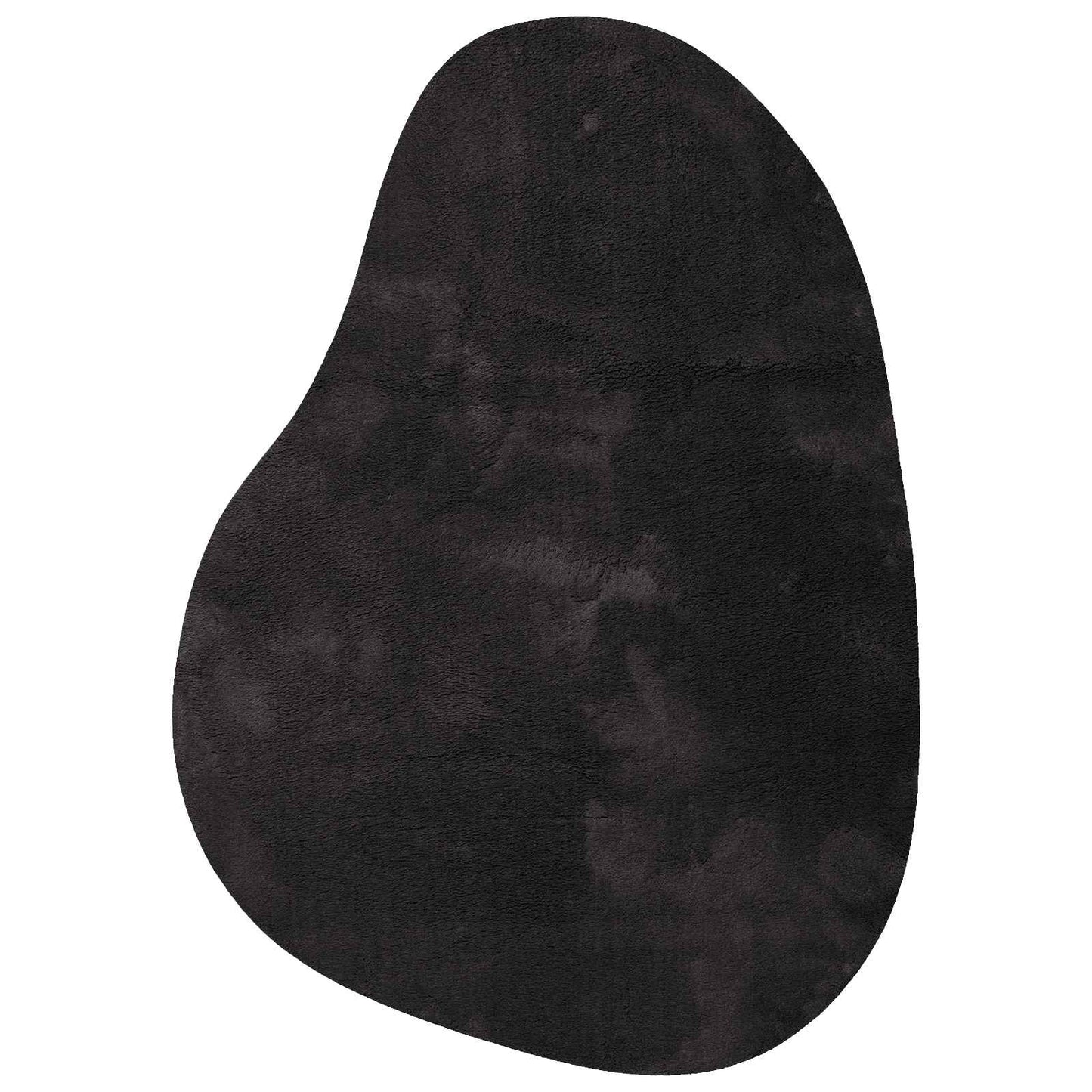 Tæppe HUARTE Sort 160 x 230 cm Polyester