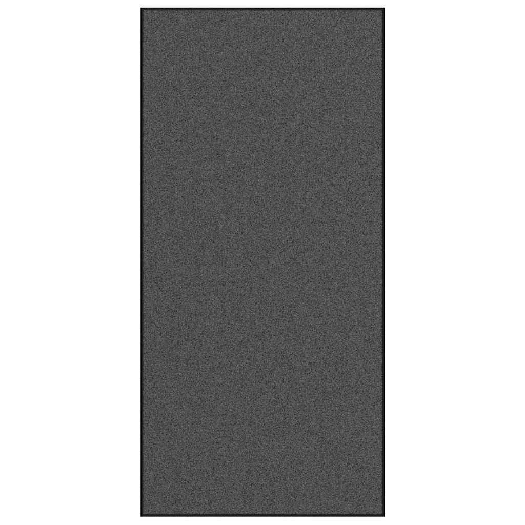 Dørmåtte Andet Anthracit og sort 120 x 250 cm Polyamid og PVC