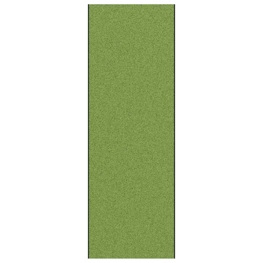 Dørmåtte Andet Grøn og Sort 120 x 350 cm Polyamid og PVC