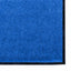 Dørmåtte Blå og Sort 120 x 300 cm 100% polyamid