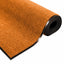 Dørmåtte Andet Orange og Sort 120 x 250 cm Polyamid og PVC