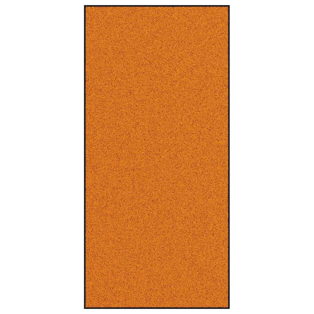 Dørmåtte Andet Orange og Sort 120 x 250 cm Polyamid og PVC