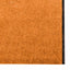 Dørmåtte Andet Orange og Sort 120 x 350 cm Polyamid og PVC