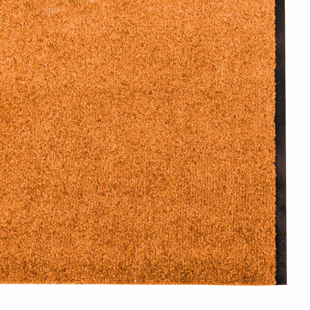 Dørmåtte Andet Orange og Sort 120 x 350 cm Polyamid og PVC