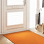 Dørmåtte Andet Orange og Sort 120 x 400 cm Polyamid og PVC