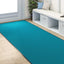 Dørmåtte Cyan og Sort 120 x 300 cm 100% polyamid