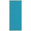 Dørmåtte Cyan og Sort 120 x 300 cm 100% polyamid