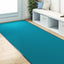 Dørmåtte Cyan og Sort 120 x 350 cm 100% polyamid