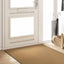 Dørmåtte Andet Creme og Sort 120 x 400 cm Polyamid og PVC