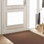 Dørmåtte Brun og sort 120 x 250 cm 100% polyamid