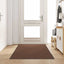 Dørmåtte Brun og sort 120 x 300 cm 100% polyamid