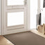 Dørmåtte Beige og sort 120 x 250 cm 100% polyamid