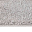 Anti-slip Shaggy tæppe Grå 160 x 160 cm PP
