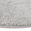 Anti-slip Shaggy tæppe Grå 160 x 160 cm PP