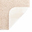 Anti-slip Shaggy tæppe Creme 160 x 160 cm PP