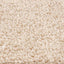 Anti-slip Shaggy tæppe Cremefarvet 200 x 200 cm PP