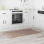 Anti-slip Shaggy tæppe Brun 80 x 150 cm PP