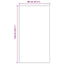 Anti-slip Shaggy tæppe Brun 80 x 150 cm PP