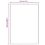 Anti-slip Shaggy tæppe Brun 160 x 230 cm PP