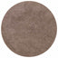 Anti-slip Shaggy tæppe Brun 160 x 160 cm PP