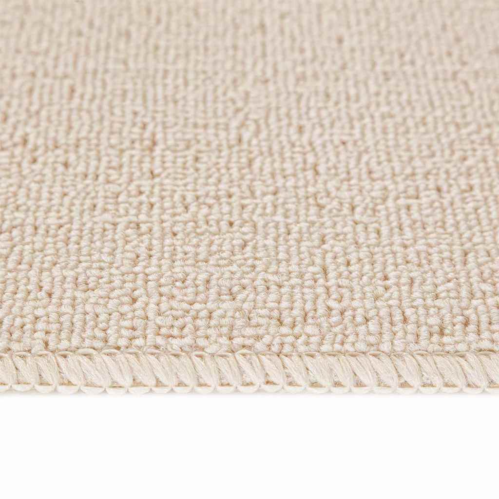 Skridsikre Trappemåtter Rektangulær 15 pcs Creme 75 x 20 cm PP