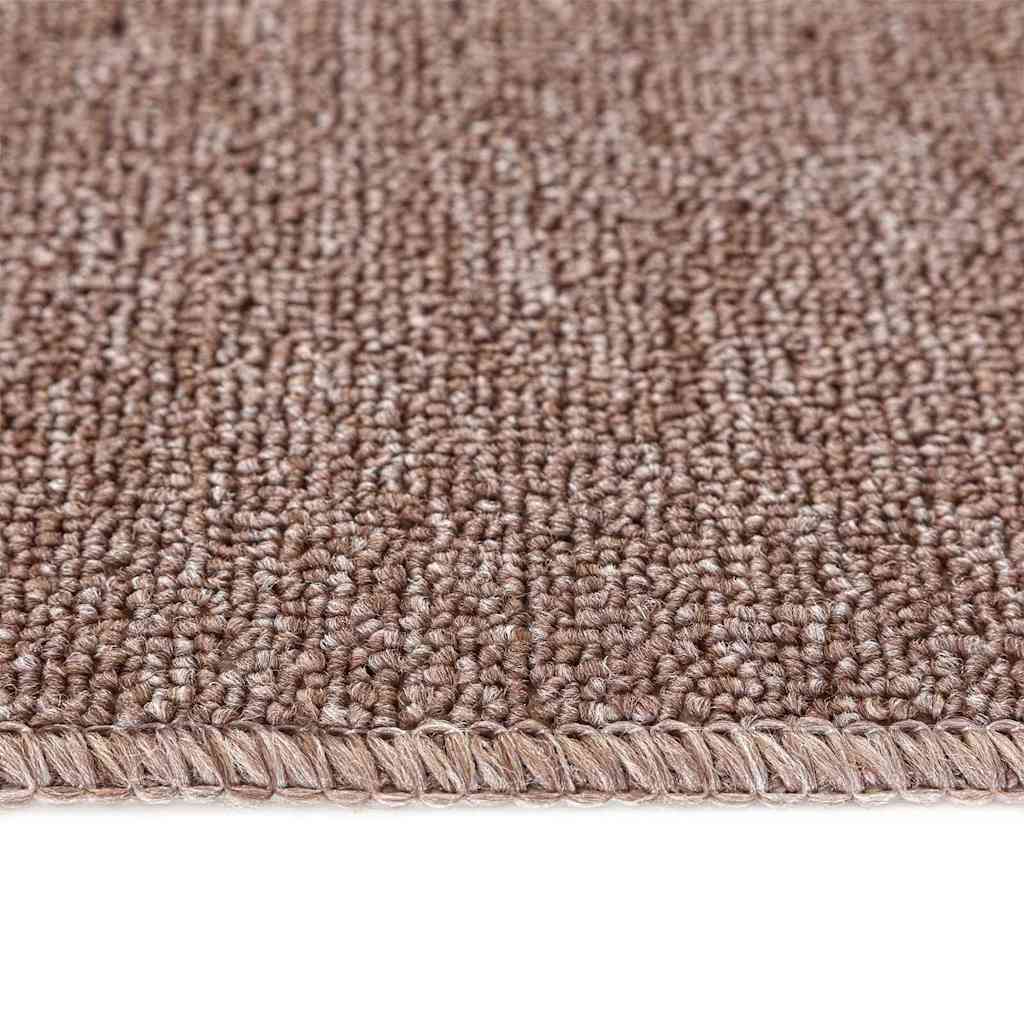 Skridsikre Trappemåtter 15 pcs Lysebrun 60 x 25 cm PP