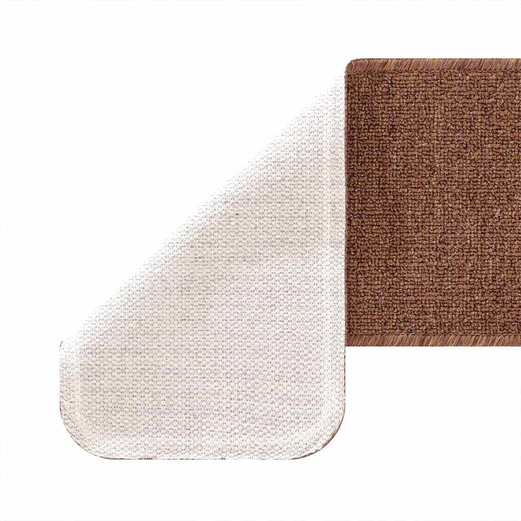 Skridsikre Trappemåtter Latex bagside 15 pcs Gul 75 x 20 cm PP