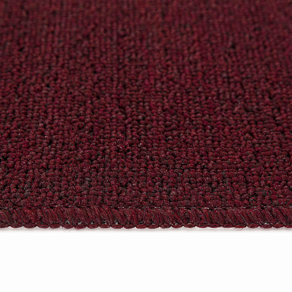 Skridsikre Trappemåtter 15 pcs Bordeaux 60 x 25 cm PP