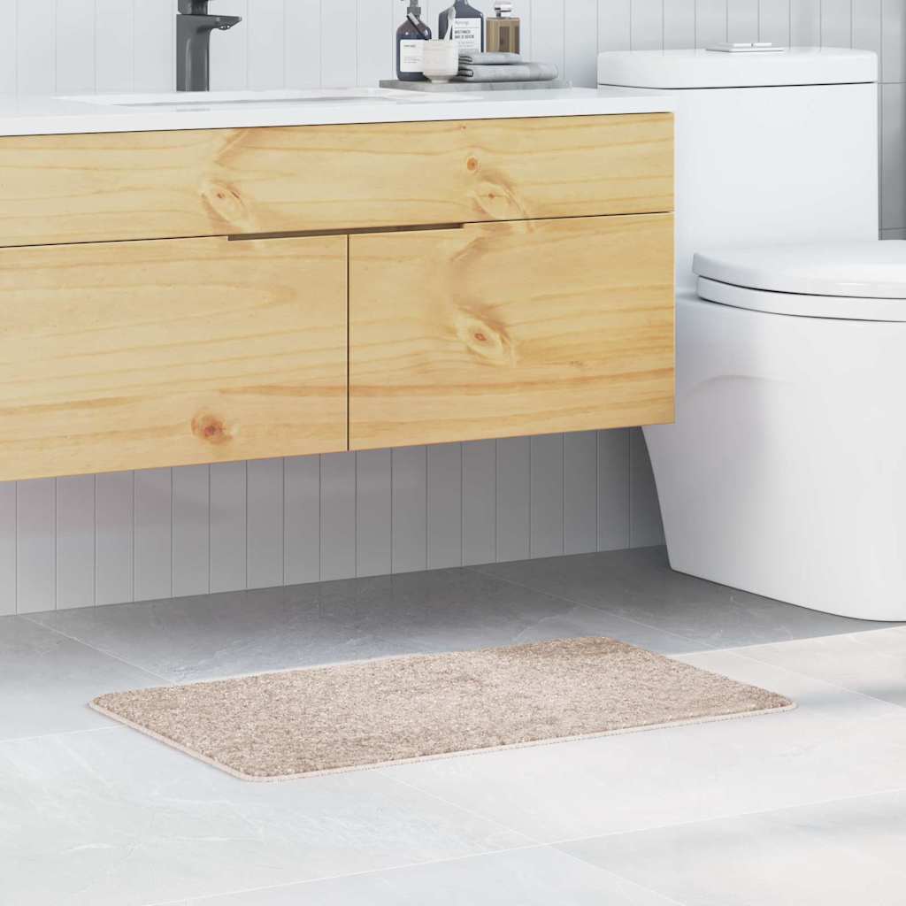 Antiskrid Badmåtte Creme 50 x 80 cm PP billede