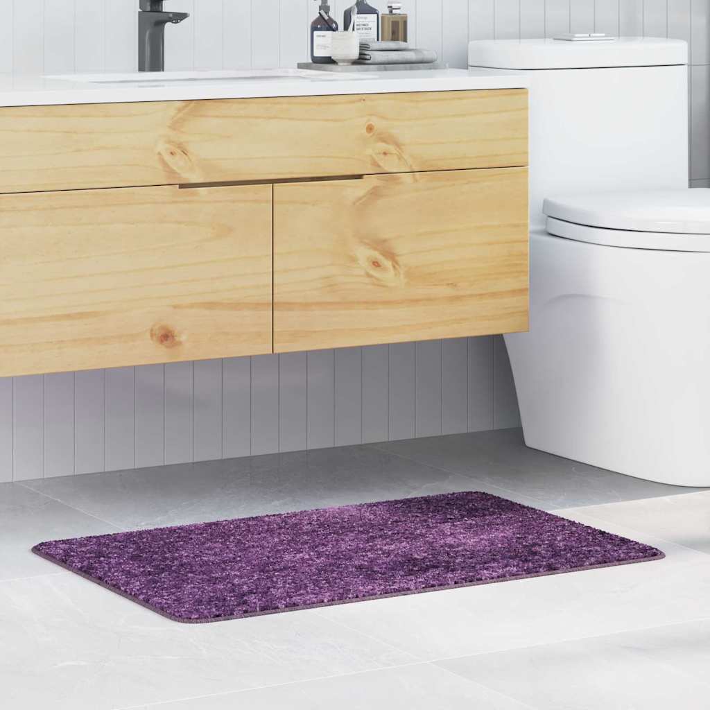 Antiskrid Badmåtte Lilla 60 x 90 cm PP billede