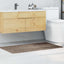 Antiskrid Badmåtte Brun 70 x 120 cm PP