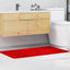 Antiskrid Badmåtte Rød 70 x 120 cm PP