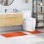 Anti-skid badevægs måttesæt 2 pcs Orange PP