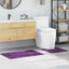 Anti-skid badevægs måttesæt 2 pcs Lilla PP