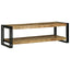 Sofabord Brun 120 x 50 x 38 cm Massivt mangotræ