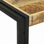 Sofabord 2 pcs Brun 48 x 40 x 40 cm Massivt mangotræ