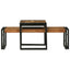 Sofabord 2 pcs Brun 48 x 40 x 40 cm Massivt Akacietræ