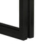 Nesting Bord 3 pcs Brun og sort Massiv mango træ og metal