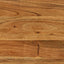 Nesting Bord 3 pcs Brun og sort Massivt akacietræ og metal
