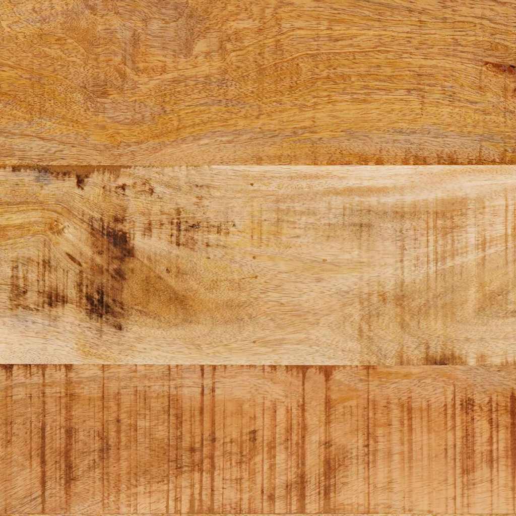 Konsolbord med hylde Brun 160 x 33 x 75 cm Massivt mangotræ