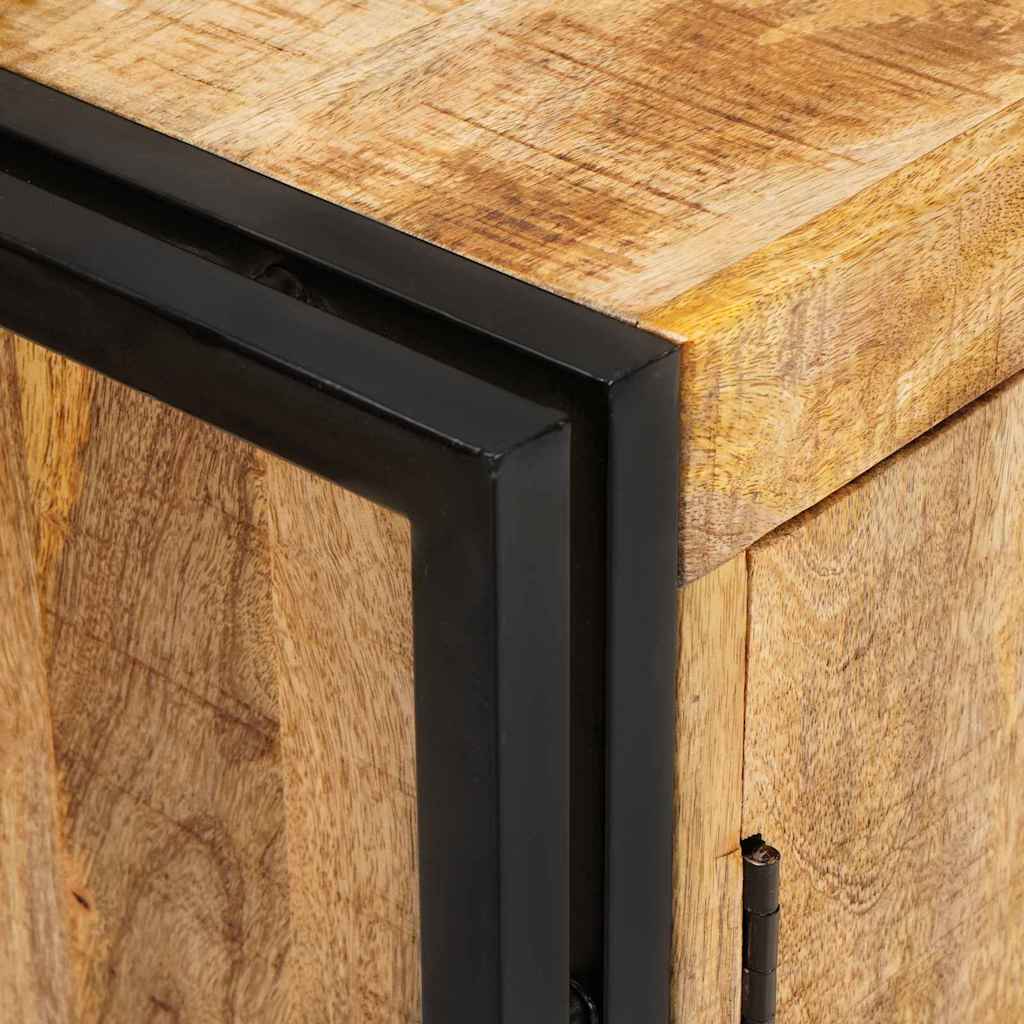 Sideboard Brun 80 x 33 x 70 cm Massivt mangotræ